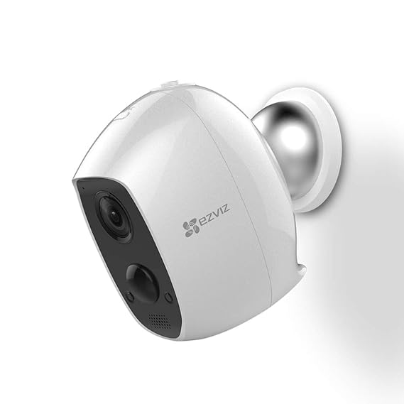 EZVIZ C3A WLAN C 3A IP Kamera WiFi Überwachungskamera,Outdoor, 100% kabellos mit Akku (3 Monate ohne Basisstation), SD Karten