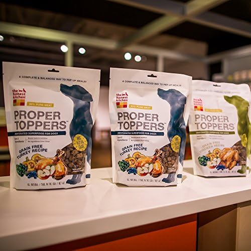 The Honest Kitchen Proper Toppers Natural Human Grade Dehydrated Dog