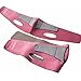 Anti Wrinkle Face Slimming Cheek Mask V Line Facial Mask Lift Up Strap Chin Face Line Belt Strap Band (Pink)
