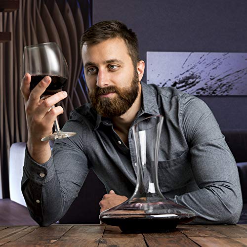 6 Beautiful+Crystal+Decanter+Blown+fluid