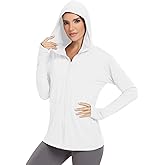VUTRU Women's UPF 50+ Sun Protection Hoodie Jacket Lightweight Long Sleeve Sun Shirt UV Hoodie with Pocket