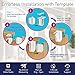 Magnetic Cabinet Locks Child Safety 8 Locks & 3 Keys 3M Adhesive No Drill Hidden Baby Safety Locks for Baby Proofing Cabinets Childproofing Drawer Locks & Cabinets Locks for Child Proof by Top Safety
