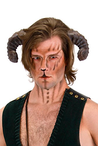 Brown Dragon Satyr Costume Horns by elope