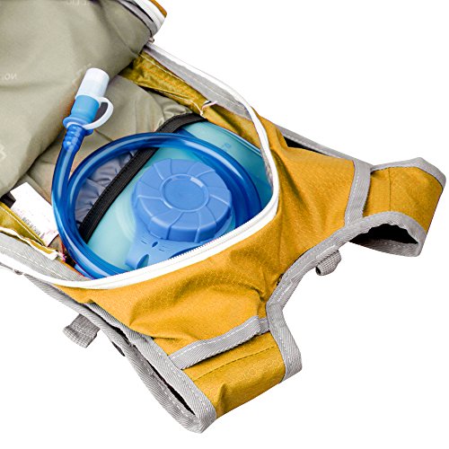 Boruizhen 12L Waterproof Bicycle Backpack Multi-Function Cycling Backpack with Hidden Helmet Cover Bag Lightweight Daypack (Yellow) - Thumbnail 7
