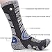 GUUMOR 2/4 Pairs Ski Socks Womens Mens Skiing Snowboarding Warm Winter Thermal Socks