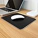 Mouse Pad, Jelly Comb Gaming Aluminium Mouse Pad W Non-slip Rubber Base & Micro Sand Blasting Aluminium Surface for Fast and Accurate Control, Black