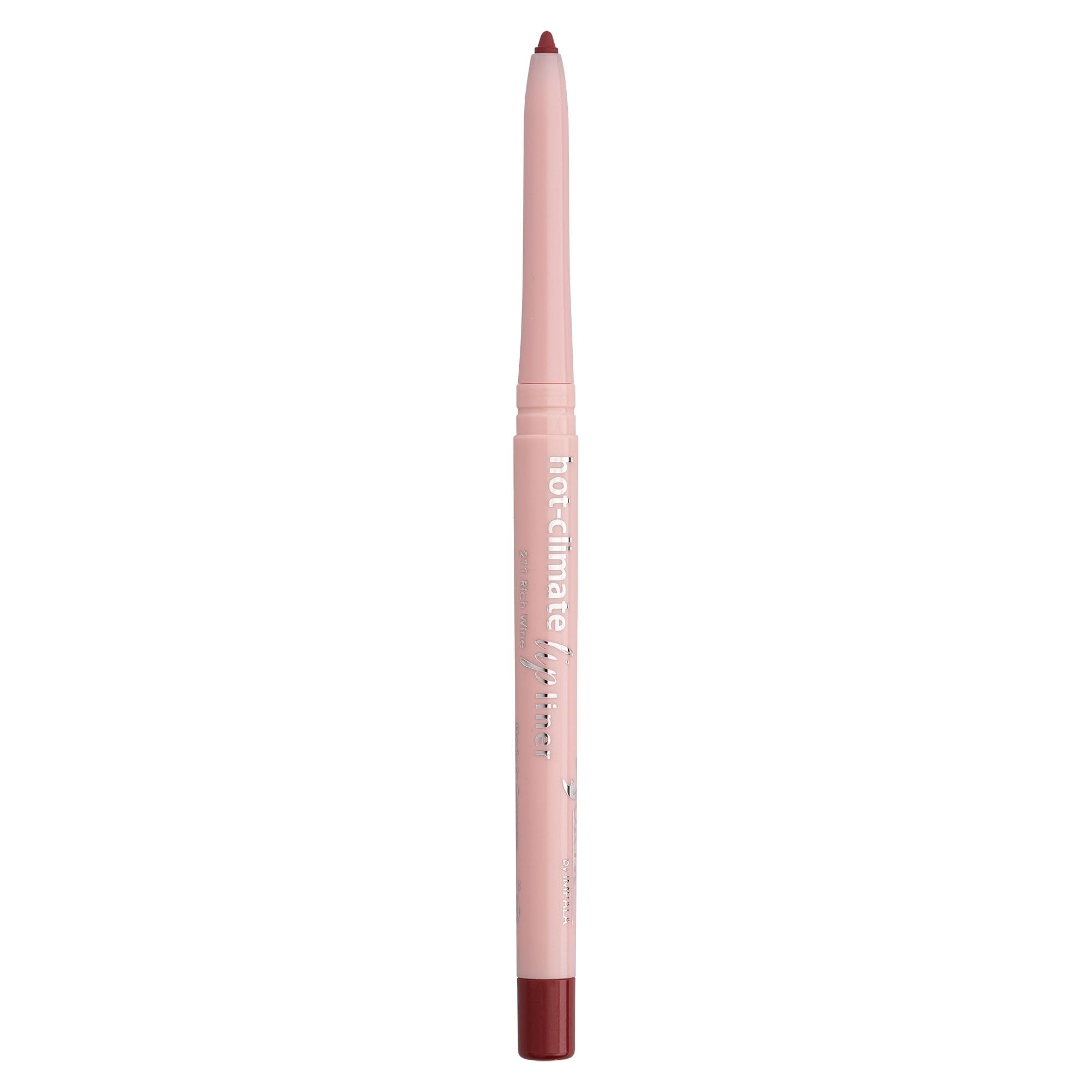 Impala - ORYX Automatic Lip Pencil ORYX Rich Wine Colour No. 211 | Super Heat Resistant | Water Resistant Profiler | Waterproof Lip Pencil | Long Lasting Liner