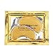 Jakuva 30PCS Gold Gel Crystal Collagen Eye Masks Under Eye Patches Eye Pads For Anti-Aging, Remove Dark Circle & Bags, Anti-Wrinkles, Moisturising & Hydrating