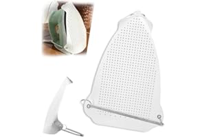 Liahelianx Universal Iron Soleplate Cover, Anti-Scorch Heat-Resistant Protective Shield Pad for Electric Iron, Prevents Burn 