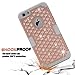 TOPSKY Compatible with iPhone 6s Plus Bling case, iPhone 6 Plus Bling case, Studded Rhinestone Bling High Impact Resistant Armor Defender Case for iPhone 6 Plus and iPhone 6s Plus, Rose Gold/Grey