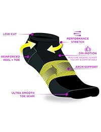 body glove Ladies 12 unidades Control de la humedad Athletic calcetines de corte bajo, Negro   Gris   Blanco