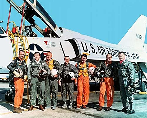 Photographs - Mercury Seven Astronauts in Flight Gear 8x10 Silver Halide Photo Print