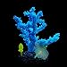 Uniclife Glowing Effect Silicone Artificial Coral Plant for Fish Tank, Aquarium Landscape Decoration,Fish Tank Decorations – Blue