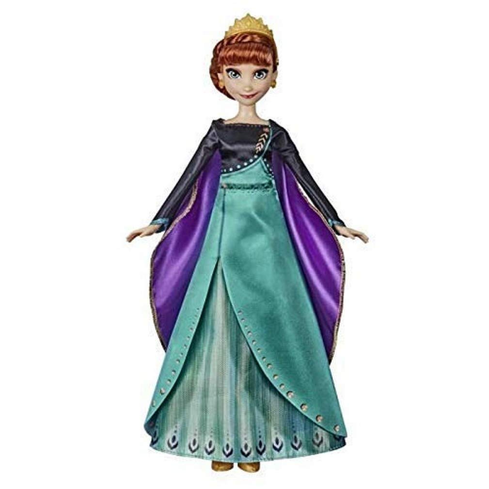 Disney Frozen Hasbro Gaming 2 Disney Princess Anna (French) Singing Doll in Queen Outfit 27 cm