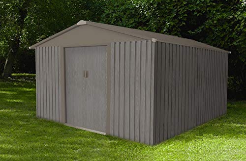 Chalet et Jardin 13-809659 Abri vieilli Gris 321 x 301 x 205 cm