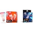 LIFX Color, A19 1100 lumens, Wi-Fi Smart LED Light Bulb, Billions of Colors and White & Lightstrip 40" Extension Only (no Controller or Supply Included), Wi-Fi Smart LED Light Strip, Full Color