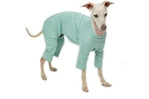 Lucky Petter Basic Dog Pajamas Pastel Durable and Elastic Dog Onesie Apparel Outfits Doggie Jammies (2X-Large, Mint)