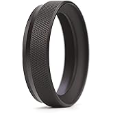 Haoge LUV-X100B Metal Lens Hood with MC UV Protection Multicoated Ultraviolet Lens Filter for Fujifilm X100F X100T X100S X100 X70 Fuji Camera 2in1 Accessory Set Black