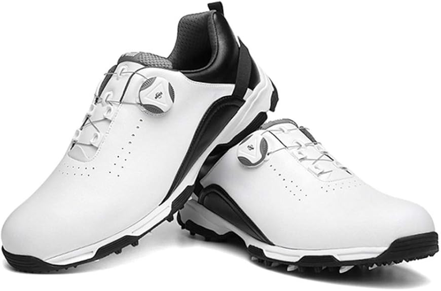 CGBFBreathable Men's Golf Shoes Waterproof NonSlip Spikeless Golf