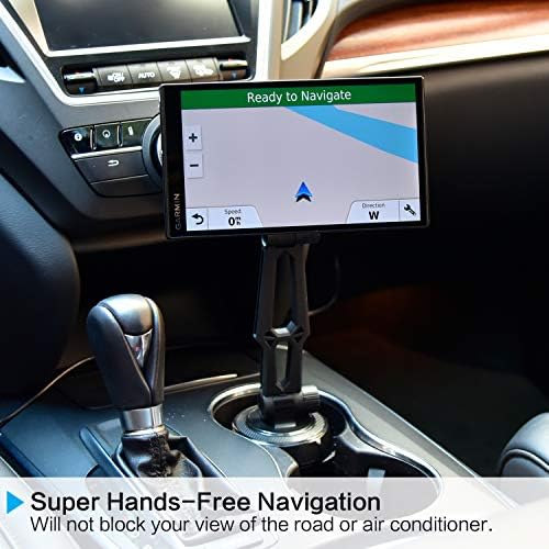 GPS Car Mount Cup Holder with Adjustable Arm for Garmin Replacement