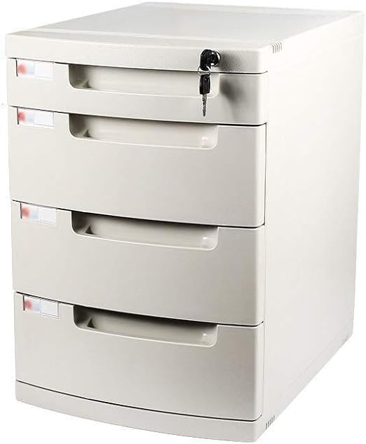 Amazon Com File Cabinet Comfortable Hand Pull Design Landslide Track Drawer Convenient Collection Smooth Fashion Sense Multiple Occasions Plastic Office Supplies Size Medium 5 Layers Kitchen Dining
