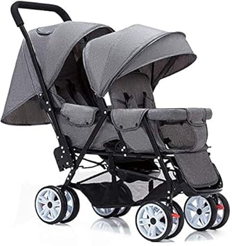 double bassinet pram