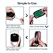 Wireless Doorbell, ZetHot Waterproof Wireless Door Bell Chime Kit With 1000 feet Range, 36 Chimes, 4-Level Volume with Blue Light, No Batteries Required for Receivers