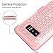 ZAOX Galaxy Note 8 Case - Cute Diamond Studded Bling Rhinestone - Hybrid Heavy Duty Dual Layer Armor Defender Protective Rubber Case with High Impact Shockproof Scratch Proof for Note 8 (Rose Gold)