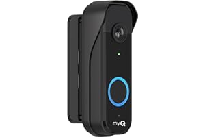 Doorbell Mount for myQ Video Doorbell Camera, Adjustable Left/Right Viewing Angle(40 to 140), Weatherproof Mounting Bracket, 