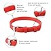 EXPAWLORER Puppy ID Collars for Litter - 12 PCS Soft Silicone Whelping Identification Collar with Record Keeping Charts, Newborn Puppy Collars in Assorted Colors, Make Holes by Yourselves.