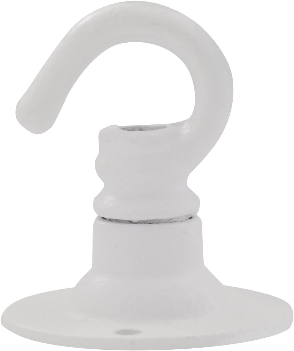 Nostalgia Lights CH.02W Industrial Ceiling Hook, Metal, White