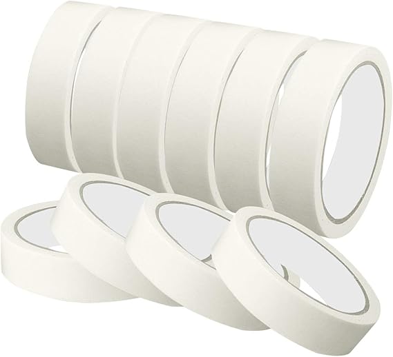 Painters Masking Tapes 10 Rolls Painting Tape 24mm X 20m Mask Tape for