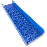 Dream Mat 4x16 Micro Adventure Clean Up Sluice Box - No Flare for Gold Clean Ups - Portable Sluice - Gold Sluice (Blue)