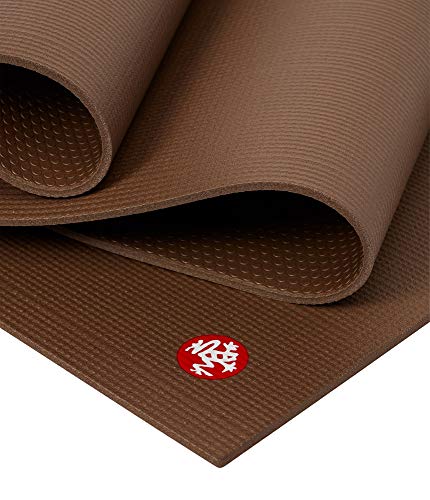 Manduka PRO Yoga and Pilates Mat 6mm Thick, Non-Slip, Non-Toxic, Eco-Friendly – 71 Inch Long, Brown Metallic. Made with Dense Cushioning for Stability and Support