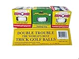 Trick Exploding & Unputtable Golf Ball 3 Pack