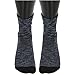 adidas Originals Men's Trefoil Space Dye Quarter Sock (3-Pair), Black/Grey/Onix/White Space Dye, Large, (Shoe Size 6-12)