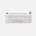 Azio IZO Wireless BT5/USB PC & Mac Mechanical Keyboard, White Blossom