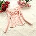 Dolpind Baby Girls 3 Piece Cardigan Clothes Kids TuTu Dress Outfit Clothing 5T/4-5 Years Light Pink