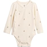 GAP Unisex Baby Long Sleeve Kimono Bodysuit
