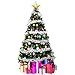 iPEGTOP 3 Pcs 6.5 Ft Christmas Tinsel Garland, Sparkle Holiday Party Ceiling Tree Decorations Star Moon Hanging Ornaments, Silver