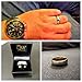 QUEENWISH 6/8mm Matching Tungsten Carbide Wedding Band Gold Silver Dome Gunmetal Bridal Ring Women Men Jewelry Size 5-14