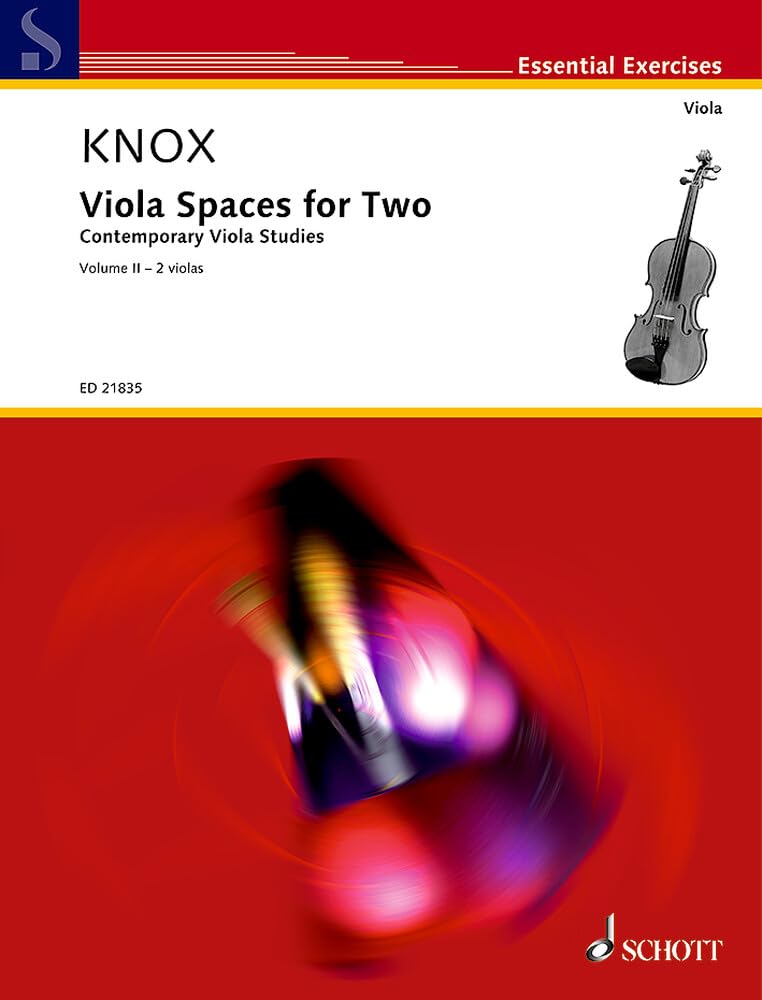 Viola Spaces for Two: Etudes contemporaines pour l'alto. 2 violas. Partition d'exécution.