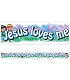 Carson Dellosa Christian Jesus Loves Me Borders (3302)