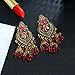 Kofun Earrings, Retro Indian Bollywood Kundan Jhumka Jhumki Drop Earrings Gypsy Fashion Jewelry