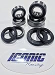 Yamaha YZ125 YZ250 YZ250F YZ450F BOTH Front and Rear Wheel Bearings and Seals Kit OEM
