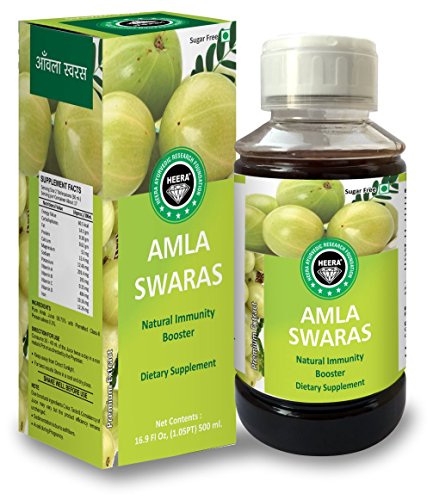 Heera Ayurvedic Research Foundation Ayurveda Amla Juice Sugar-Free Extract (500 ml)