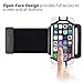 Matone iPhone X/8/8 Plus/7/7 Plus/6/6S Plus Wristband, 180° Rotatable Phone Holder Forearm Armband Ideal for Jogging Running Compatible with Samsung Galaxy S8/S7 & 4.0
