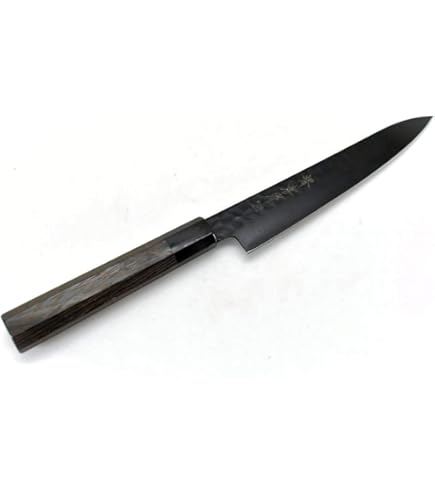 Amazon.com: Sakai Takayuki/KUROKAGE Series VG-10 Hammered Kengata