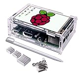 Touch Screen for Raspberry Pi 3 Kit,Quimat 3.5 inch 320x480 Resolution TFT LCD Display with Protective Case for Raspberry Pi 3 Model B, Pi 2 Model B & Pi Model B (With Protective Case)