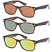 Gamma Ray Polarized Sunglasses for Men and Women 3 Pack